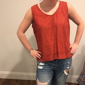 Burnt Orange Tank Top
